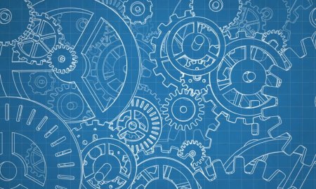 Шестеренки фон