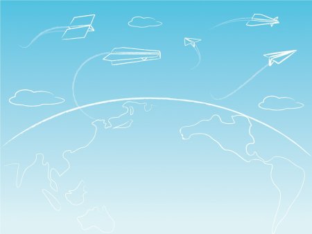 Фон для презентации Авиация