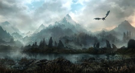 The Elder Scrolls пейзажи