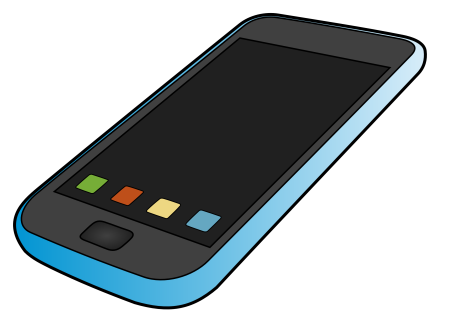 Смартфон схематично