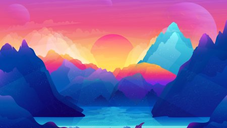 Горы абстракция