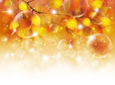 Красивый осенний фон