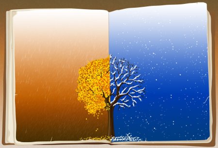 Красивый фон для календаря