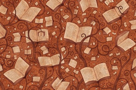 Книжный фон