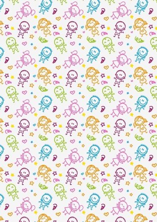 Фоновый узор детский сайт