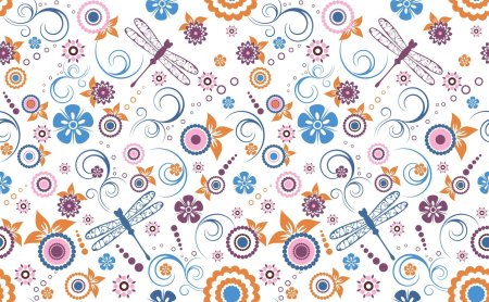 Узор стильный бесшовный