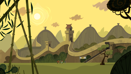 База фон мультяшный