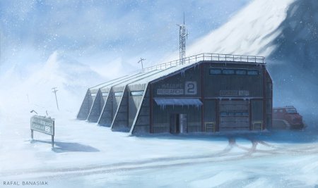 Sci Fi Военная база бункер