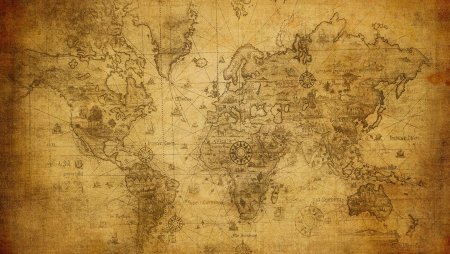 Старинная карта