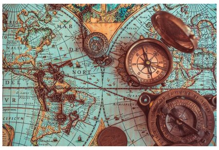 Старинные географические карты