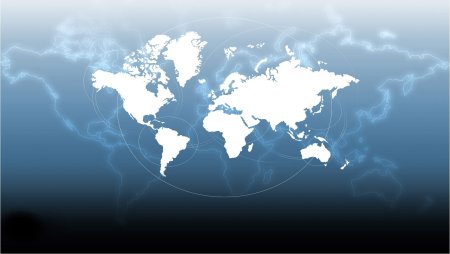 Карта мира фон