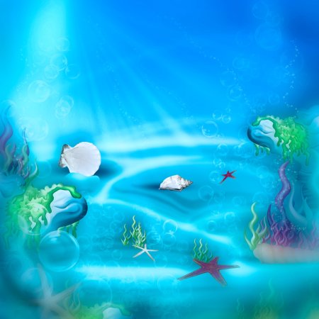 Морское дно фон