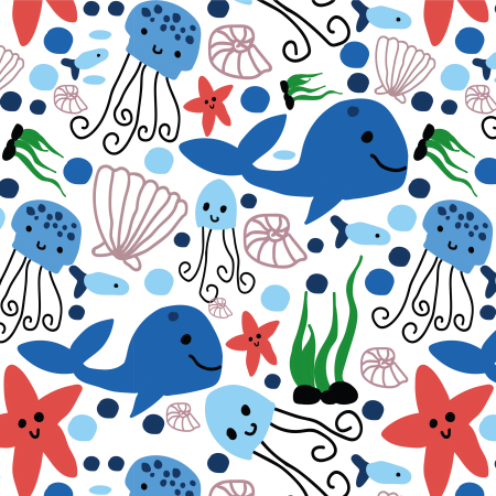 Орнамент морской тематики