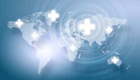 Карта мира медицина