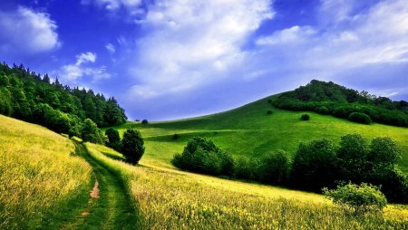 Долина холмы