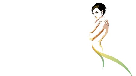 Силуэт девушки