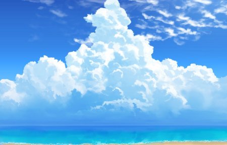 Небо мультяшное