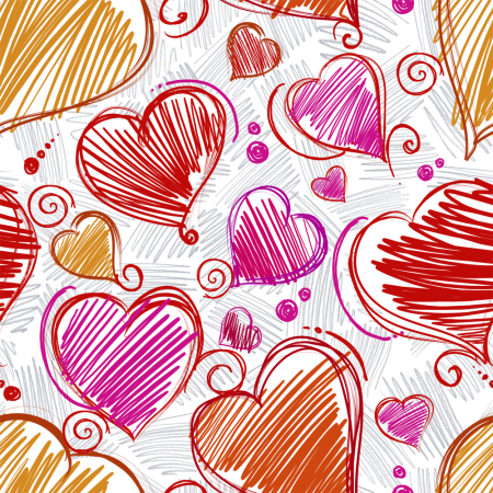 Фон сердечки