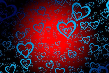 Задний фон сердечки