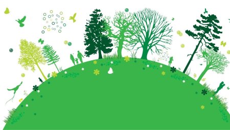 Экология Векторная иллюстрация