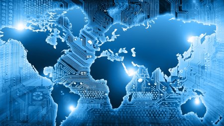 Фон цифровой мир