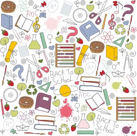 Школьные предметы для скрапбукинга