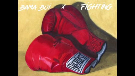 Боксёрские перчатки висят