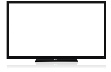 Телевизор на прозрачном фоне