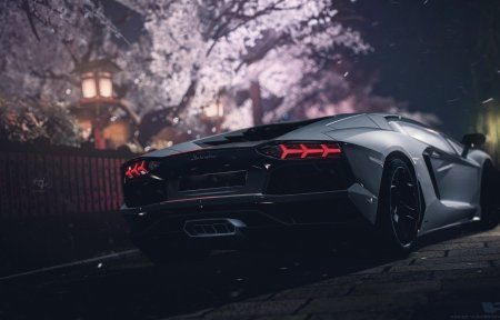 Lamborghini Aventador 4к