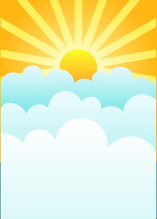 Фон солнышко