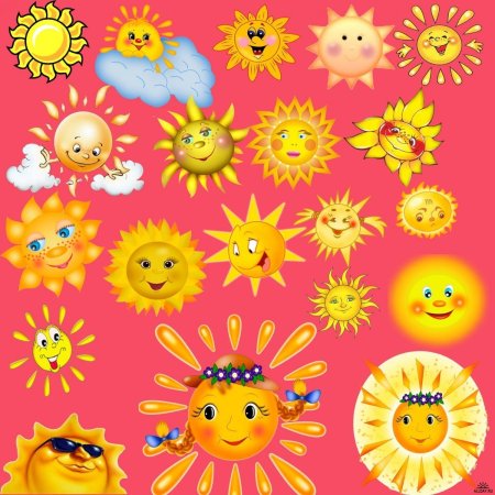 Солнышко рисунок