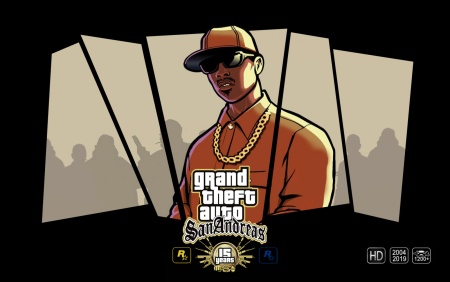 GTA sa плакат