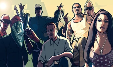 Grand Theft auto San Andreas Art