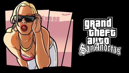Grand Theft auto San Andreas обложка игры