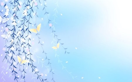 Нежно голубой фон