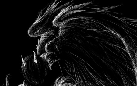 Девушка демон