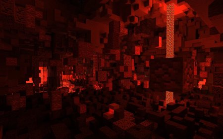 Ад майнкрафт фон