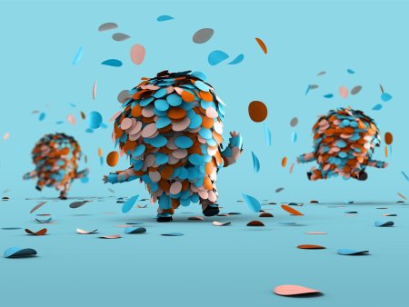 Креативный фон для рабочего стола