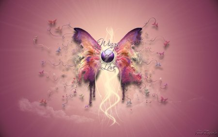 Бабочка абстракция