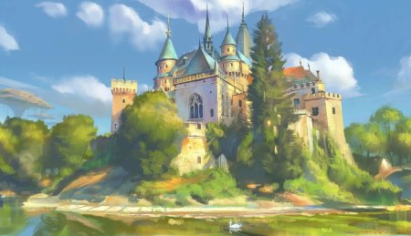Сказочный замок картинки