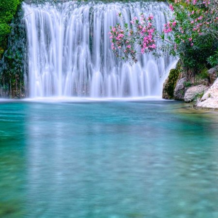 Водопад « голубая Лагуна» ( г.холм)