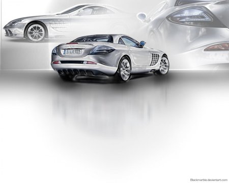 Авто на сером фоне