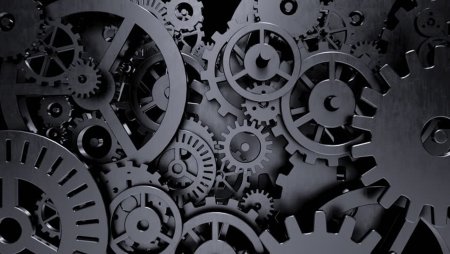 Шестеренки фон