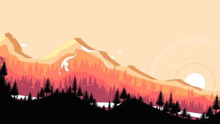 Векторный пейзаж