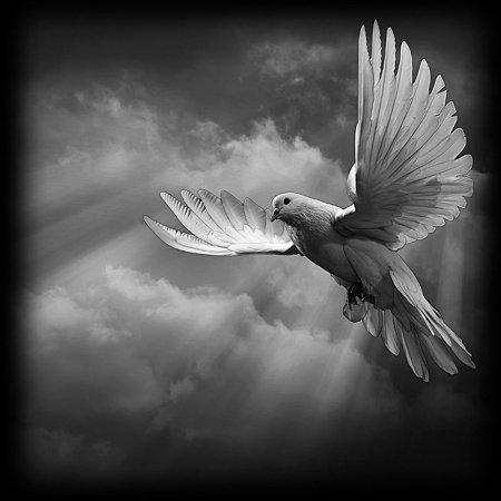 Голуби на памятник