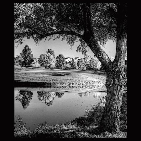 Пейзаж на памятник