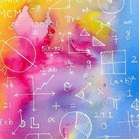 Школьный фон формулы