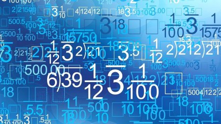 Формулы на черном фоне