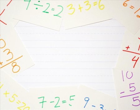 Доска с математическими формулами