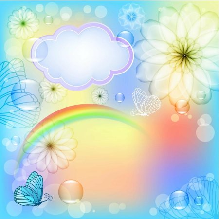 Фон для детского сада вертикальный